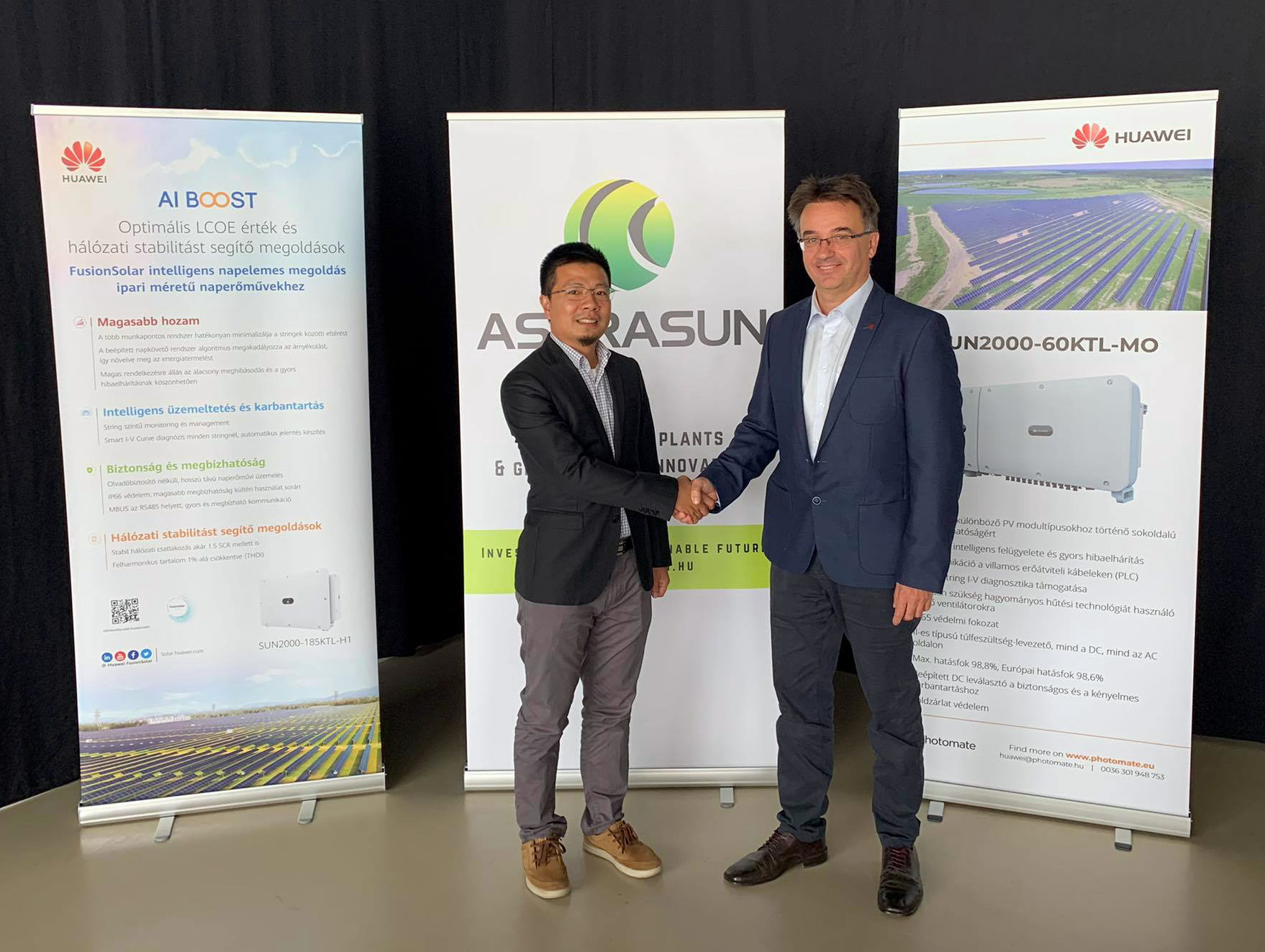 Astrasun - Huawei megállapodás